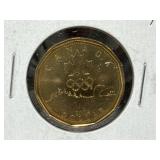 2004 Canadian Loonie - Olympic Flames MS-66