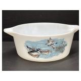 JAJ Pyrex Wildfowl Casserole Dish - Produced in UK