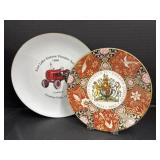 Queen Elizabeth Golden Jubilee Plate and Fenelon