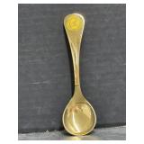 Georg Jensen Annual Spoon 1978 Gilded Gold Plated