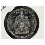 2025 Canadian Half Dollar - removed from mint roll
