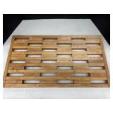 Wood Door Matt,  15 1/2 X 28