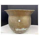 Brass Planter Pot, 15x15x11.5 "