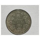 1935 Canadian Silver 25 Cent Coin