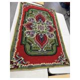 Hand Stitched Rug 72 x 45 "