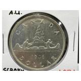 1946 (A.U.) Canadian Silver Dollar