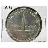 1939 (A.U.) Canadian Silver Dollar