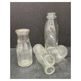 4 Milk Bottles