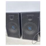 Pair Of Ps Speakers, 21 In. Tall