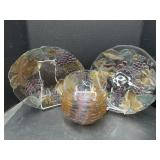 Cornucopia Crystal Serving Set