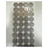 Canadian 25 Cent Coins - 1873-1973 RCMP