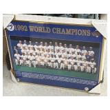 Framed Toronto Blue Jays 1992 World Champions