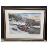 Framed Print " On The Ridge " by Colebrook