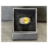 Silver-tone Ring - Tiger