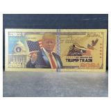 All Aboard the Trump Train Gold-tone Bill