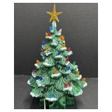 Ceramic Christmas Tree with Lights