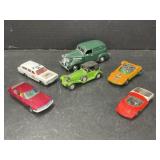 6 Toy Cars1970s (Matchbox, Dinky Toys)