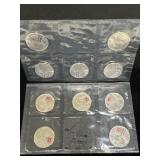 10 Canadian 25 Cent Coins - Laura Secord