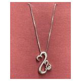 Sterling 925 Silver Jane Seymour Open Hearts