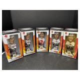 5 Team Canada Bobble Head Dolls