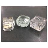 Niagara Falls Souvenir Salt , 2 Clear Glass
