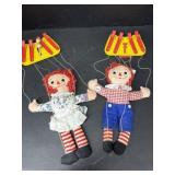 Raggedy Ann & Andy Doll Marionette