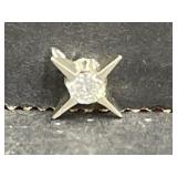 10 kt White Gold 0.38 ct North Star Diamond