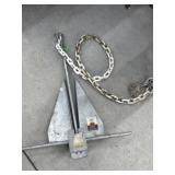 west marina traditional anchor for up to 32 ft.