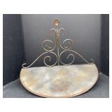 Metal Wall Shelf 19.5 " Wide