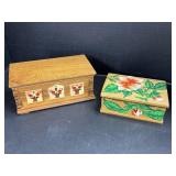 2 Small Dresser Boxes