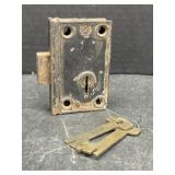 Antique Door Hardware with Key