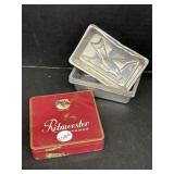 Vintage Ritmeester Cigarette Tin, 5 Small