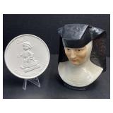 1978 Goebel Bust - Sister Berta and 1980 Medallion