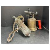 Brass Pyrene Fire Extinguisher (British);