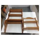 2 Spice Racks, 27 And  12 In. Tall