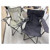 2 Folding Camping Chairs