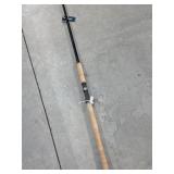 new Okuma evx graphite fishing rod, 7ft 4 in.