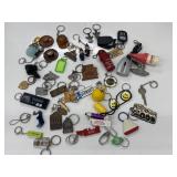 collection of key chains
