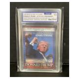 Graded Trading Card - Fight to Save America Trump