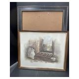 Framed Harvest Theme Print, 18x21 ï¿½ And Framed