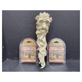Incense Burner and 2 Sets of Coasters