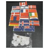 Small World Flags with Stands