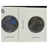 2011 Coloured & Regular Orca Whale Quarters