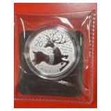 2012 Happy Holidays Fine Silver 99.99% $20 Coin