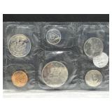 1981 Mint Set - 6 Coins in Plastic