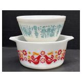Pyrex Bowls - Amish Butterprint 1.5 pint and