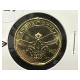 2017 Canadian Toronto Maple Leaf Loonie with