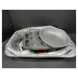 Aluminum Pans, Cupcake Tin, Cake Tin etc.