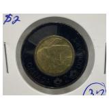 2022 Canadian Black Rimmed Toonie