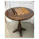 Games Table - Chess, Checkers, Cards, 28x28x30 "